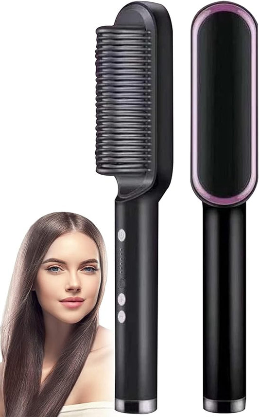 Hair Straightening Comb/brush, The Inner Buckle For Professional Salon At Home